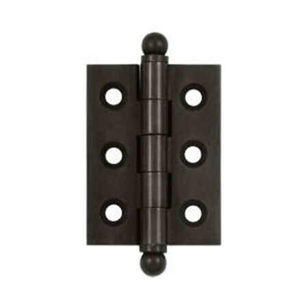 PATIOPLUS 2 x 1.5 in. Hinge with Ball Tips- Oil Rubbed Bronze - Solid PA3237438